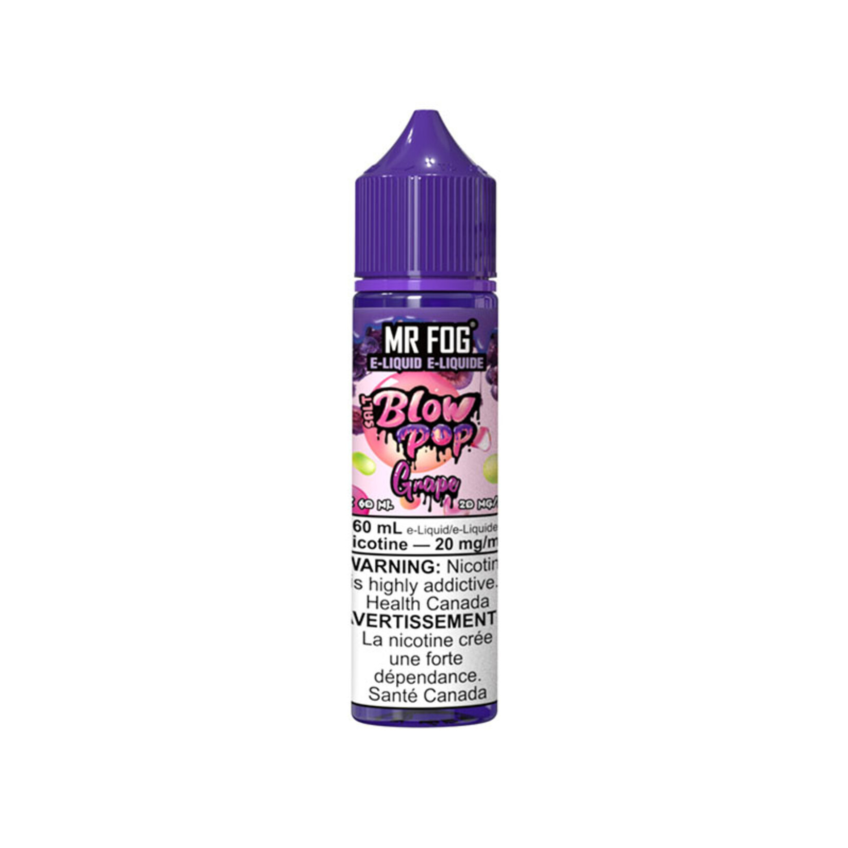 MR FOG MFEBP03 - MR FOG Blow Pop E-liquid Grape 60ML Salt