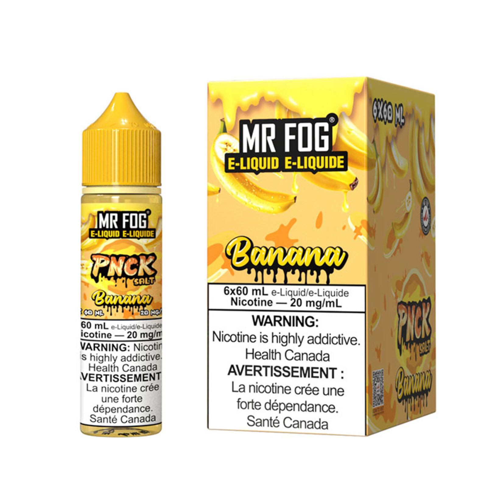 MR FOG MFEPN01 - MR FOG PNCK E-liquid Banana 60ML Salt