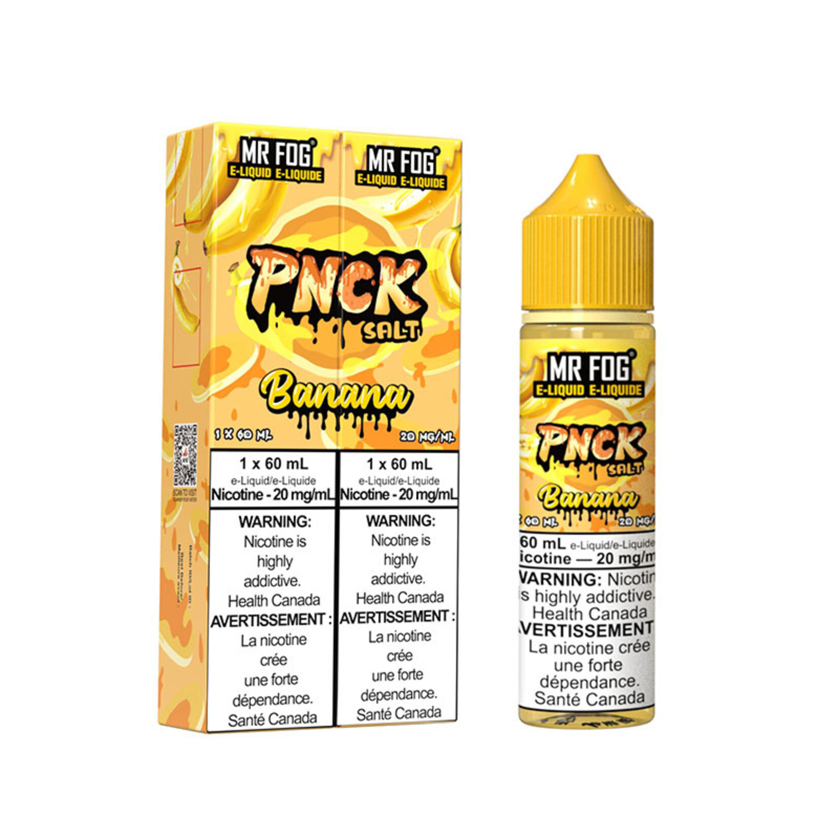 MR FOG MFEPN01 - MR FOG PNCK E-liquid Banana 60ML Salt