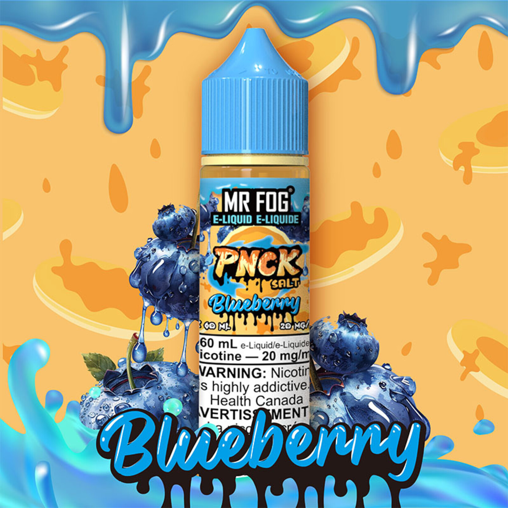 MR FOG MFEPN03 - MR FOG PNCK E-liquid Blueberry 60ML Salt