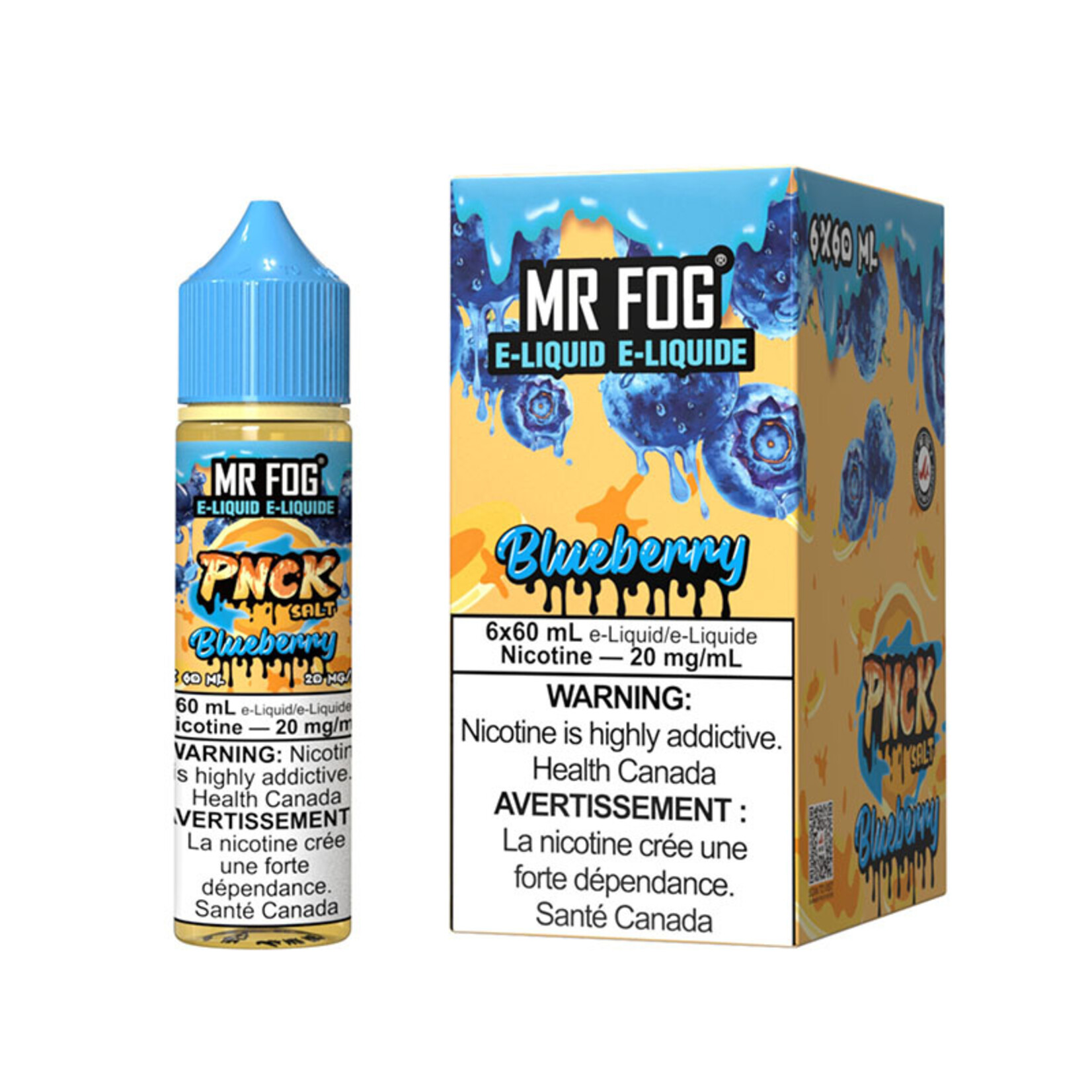 MR FOG MFEPN03 - MR FOG PNCK E-liquid Blueberry 60ML Salt