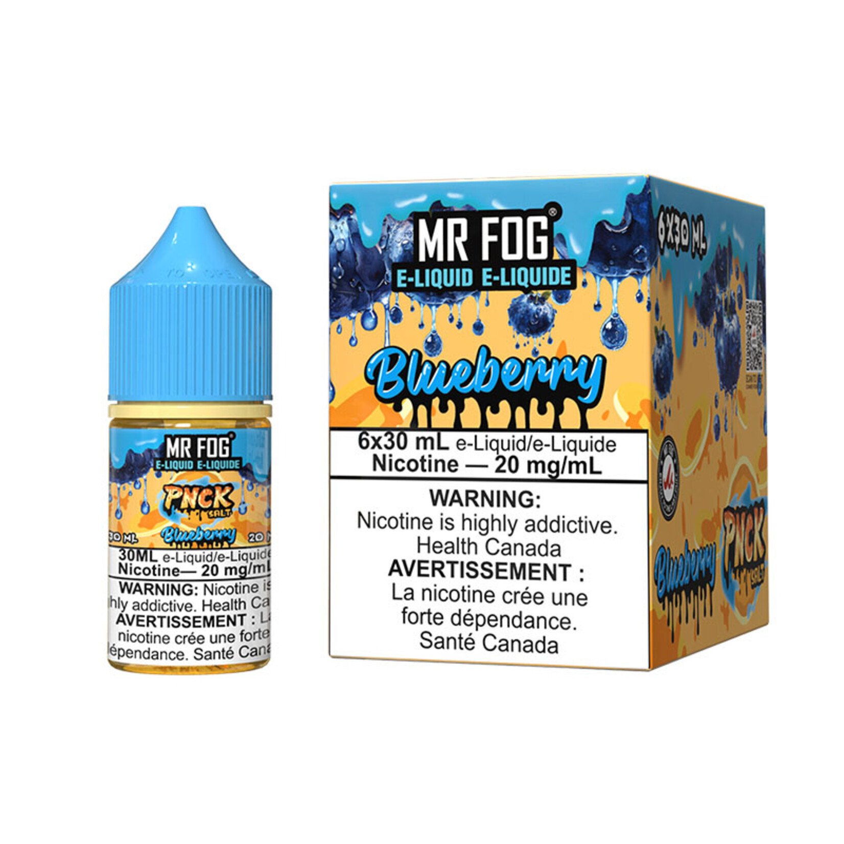 MR FOG MFEPN03 - MR FOG PNCK E-liquid Blueberry 30ML Salt
