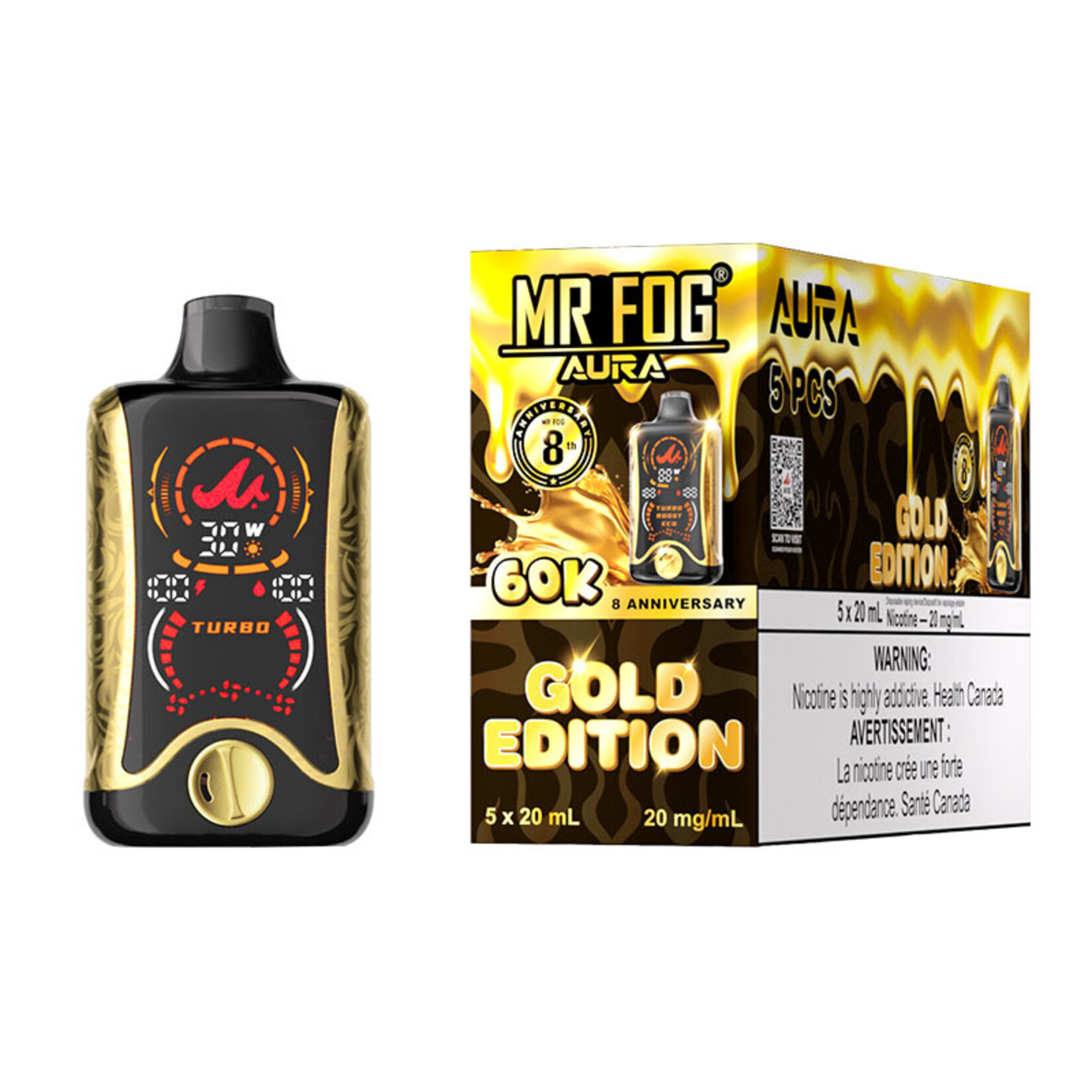 MR FOG AU32 - MR FOG AURA 60K Gold Edition
