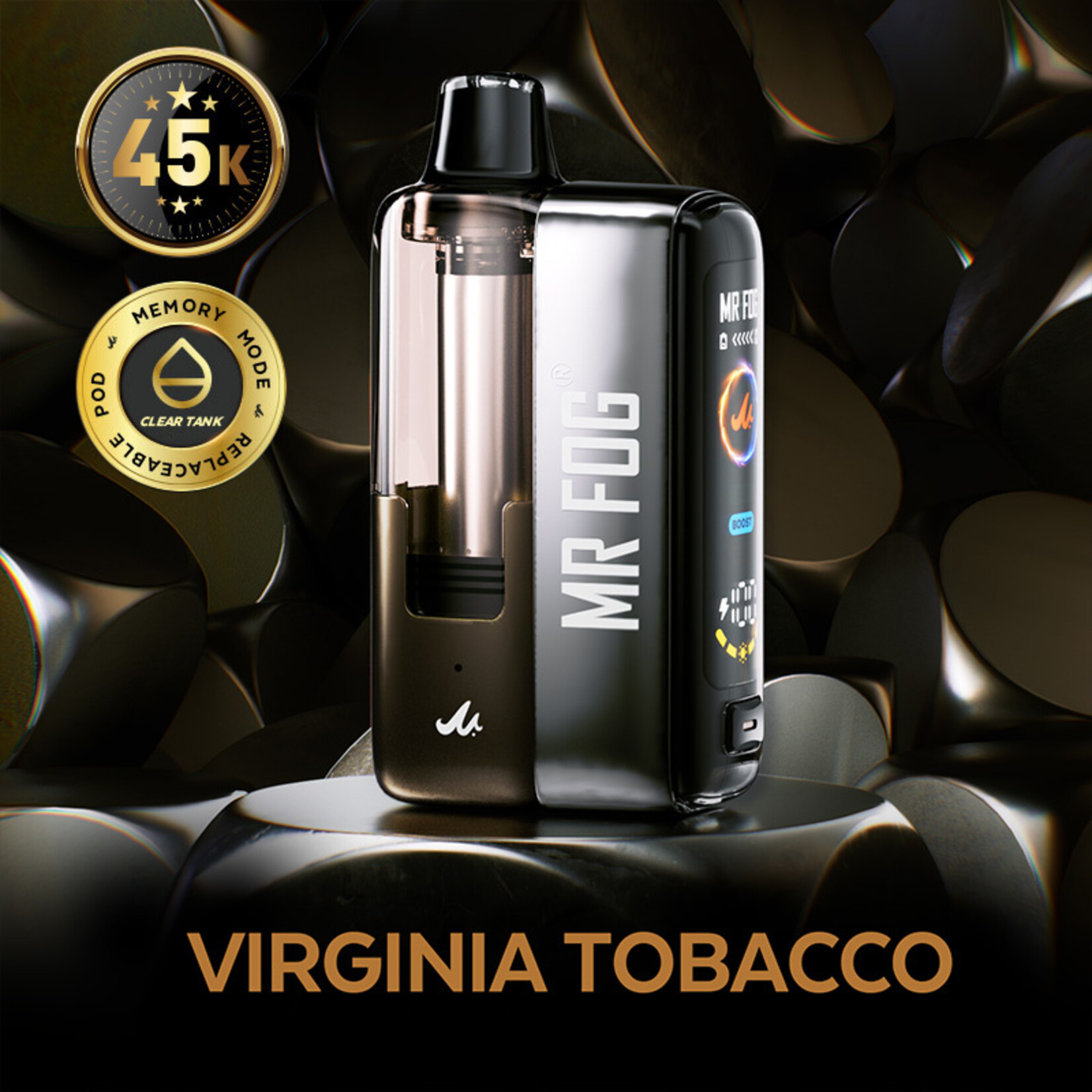 MR FOG SWPK17 - MR FOG SWITCH POD KIT Virginia Tobacco(5pcs/pack)