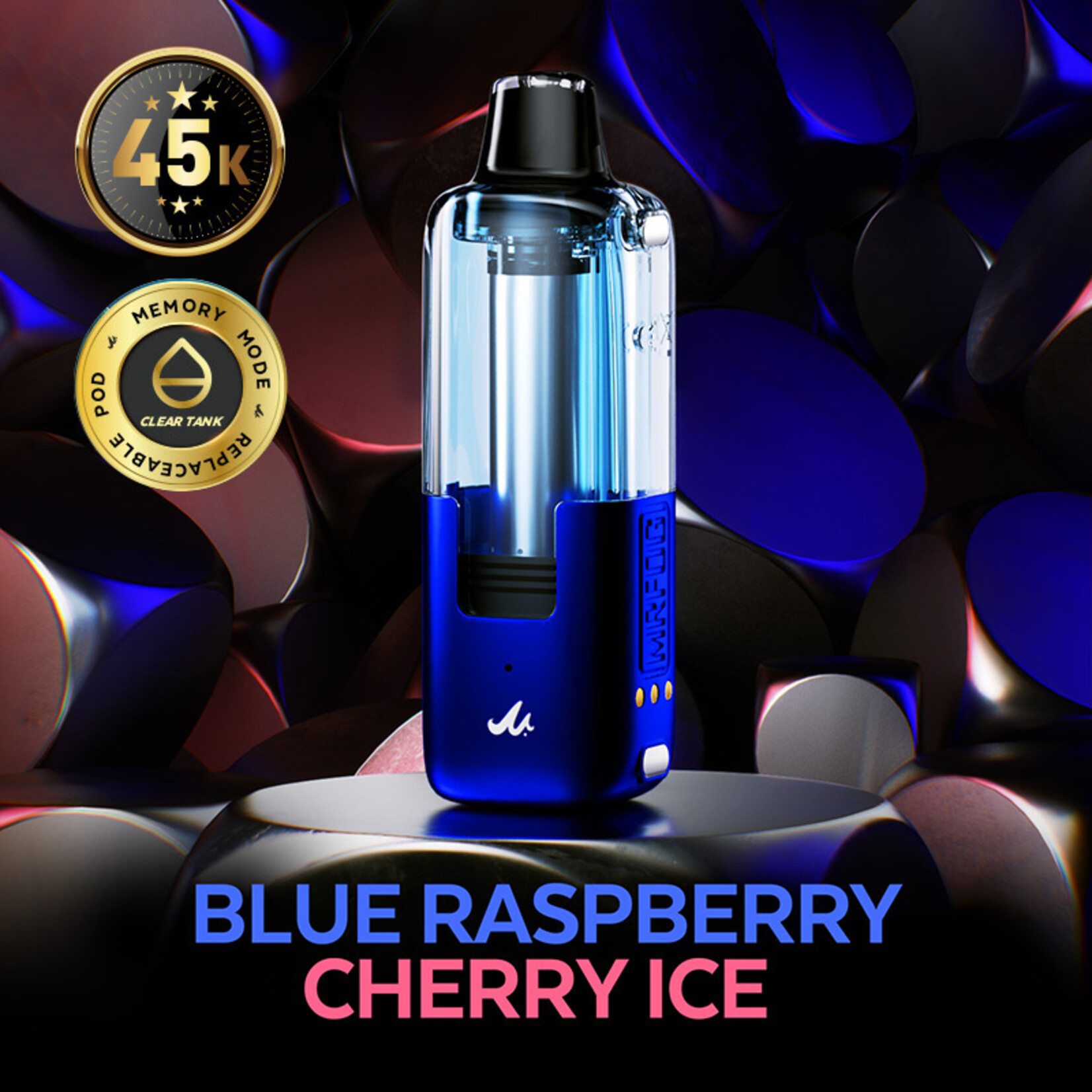 MR FOG SWPD01 - MR FOG SWITCH POD PODS Blue Raspberry Cherry Ice(5pcs/pack)