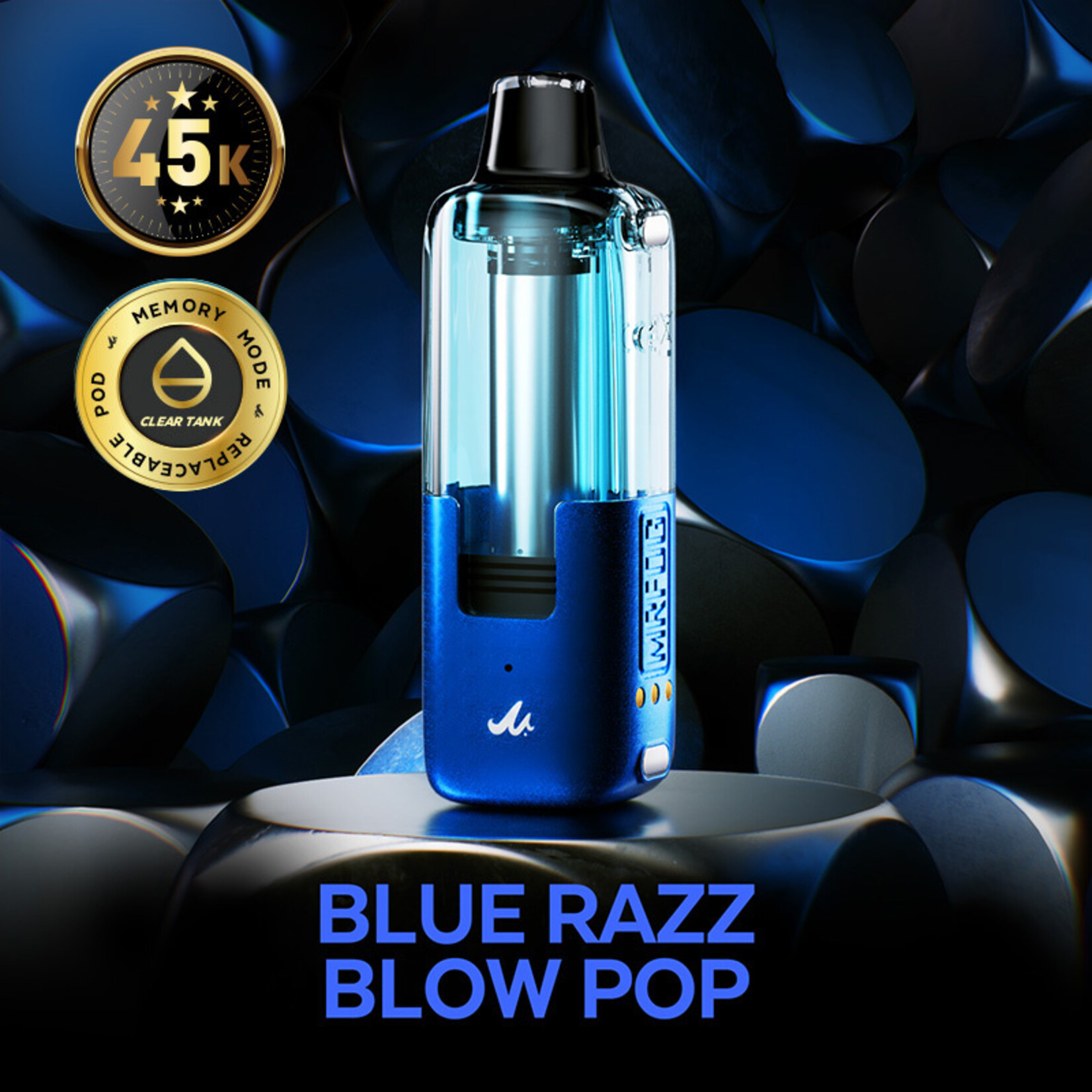 MR FOG SWPD04 - MR FOG SWITCH POD PODS Blue Razz Blow Pop(5pcs/pack)