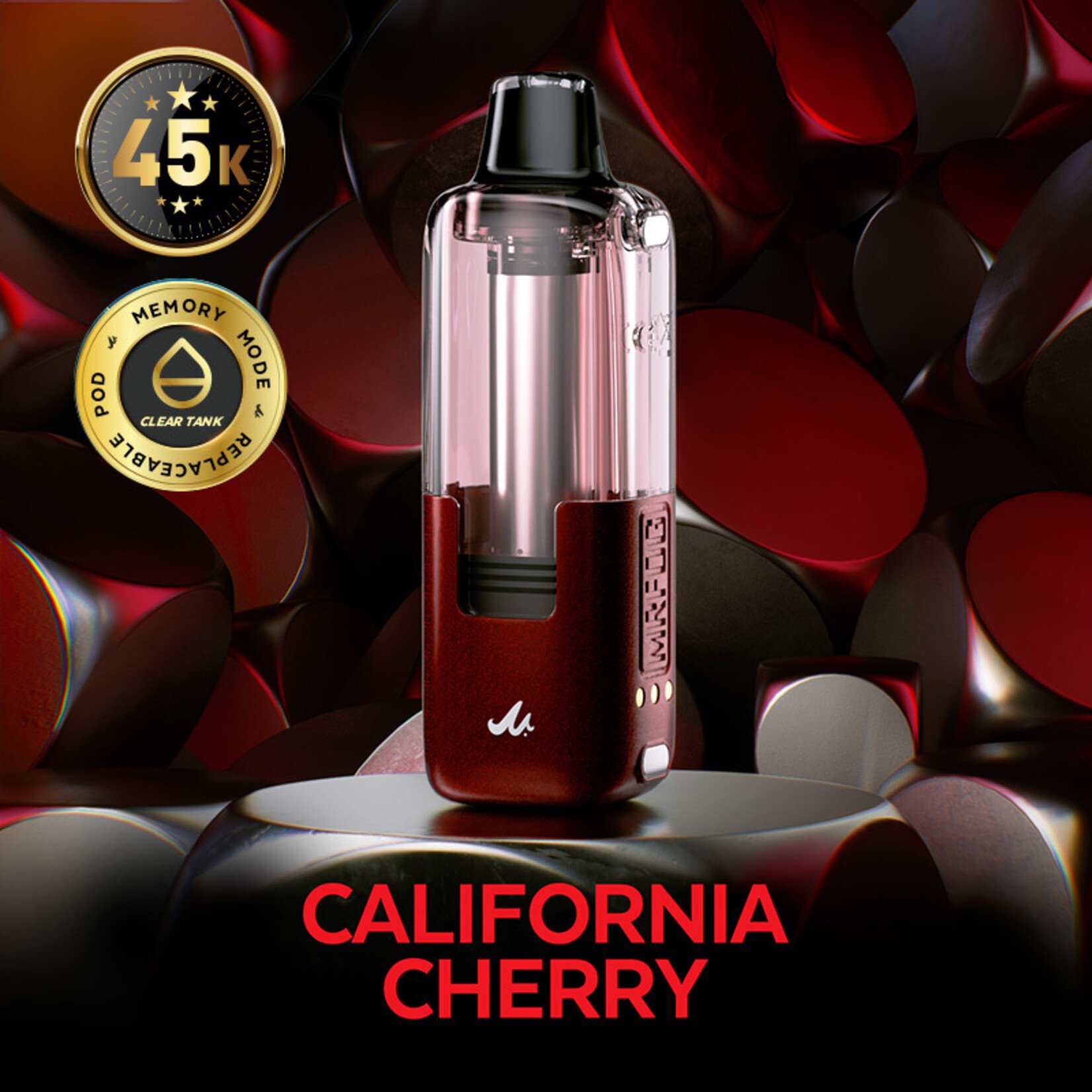MR FOG SWPD06 - MR FOG SWITCH POD PODS California Cherry(5pcs/pack)