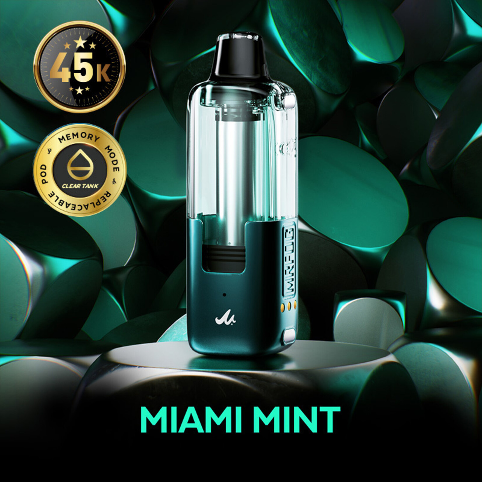 MR FOG SWPD13 - MR FOG SWITCH POD PODS Miami Mint(5pcs/pack)