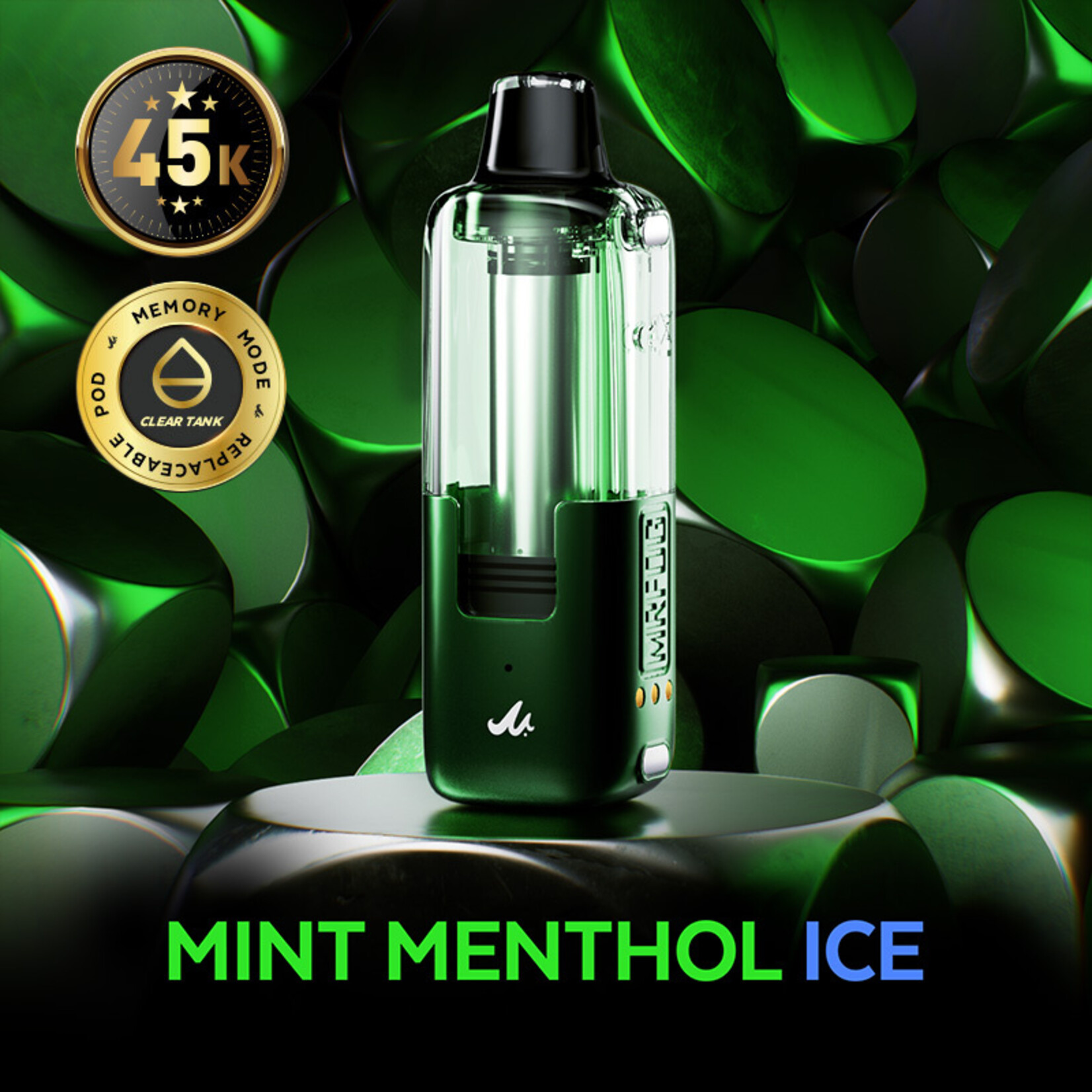 MR FOG SWPD14 - MR FOG SWITCH POD PODS Mint Menthol Ice(5pcs/pack)