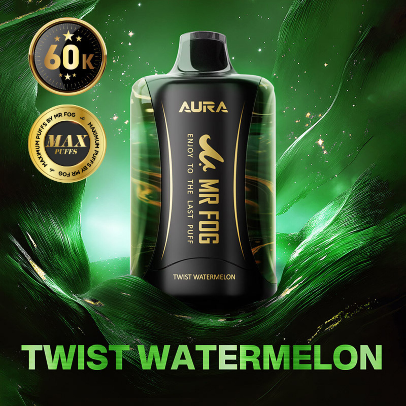 MR FOG AU09 - MR FOG AURA 60K Twist Watermelon