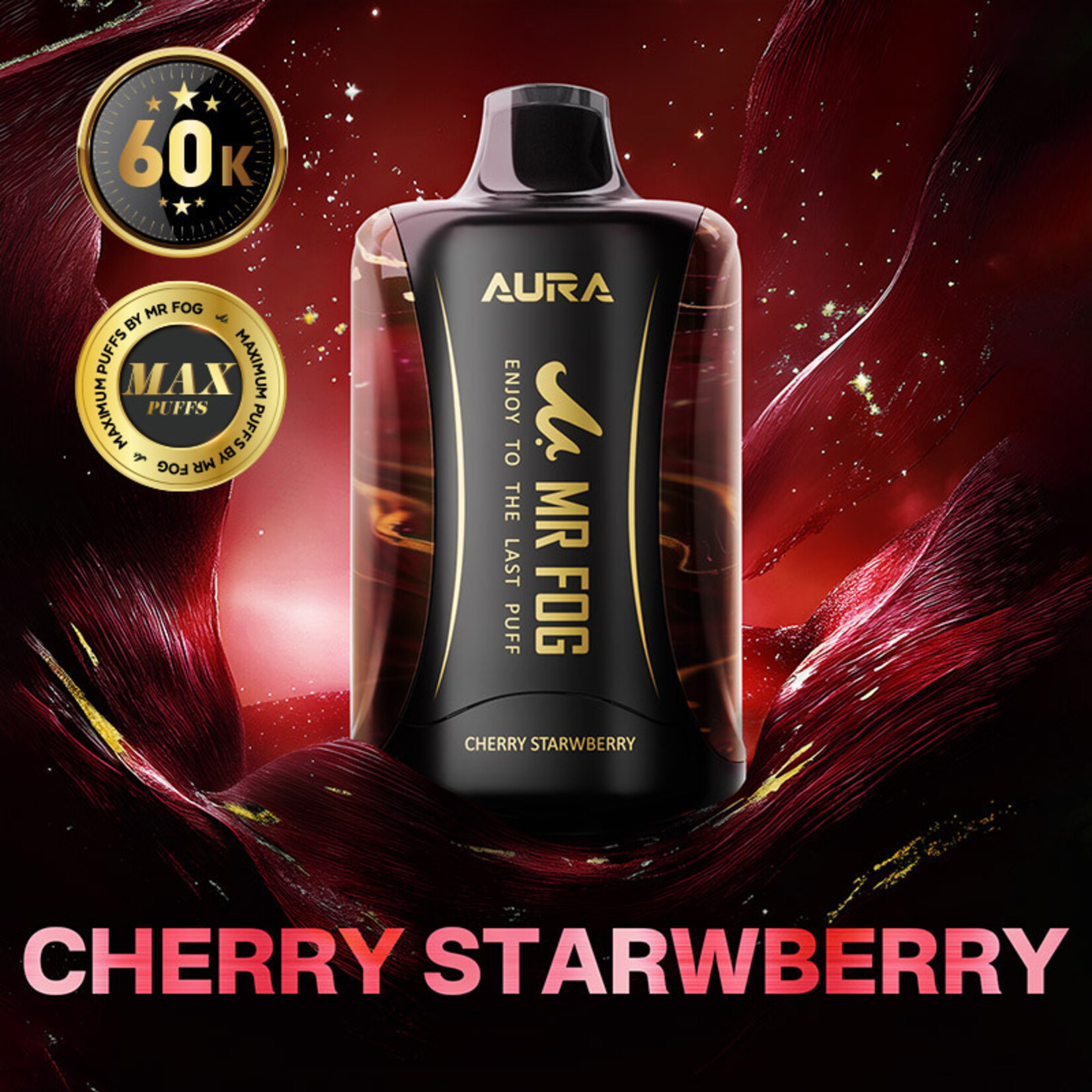 MR FOG AU18 - MR FOG AURA 60K Cherry Strawberry