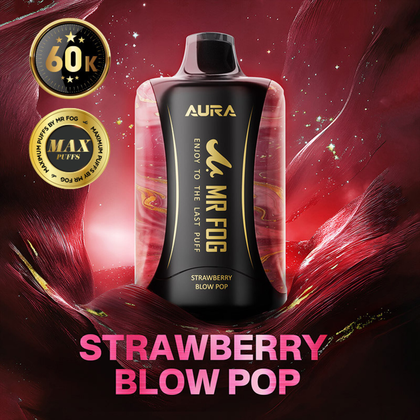 MR FOG AU29 - MR FOG AURA Strawberry Blow Pop