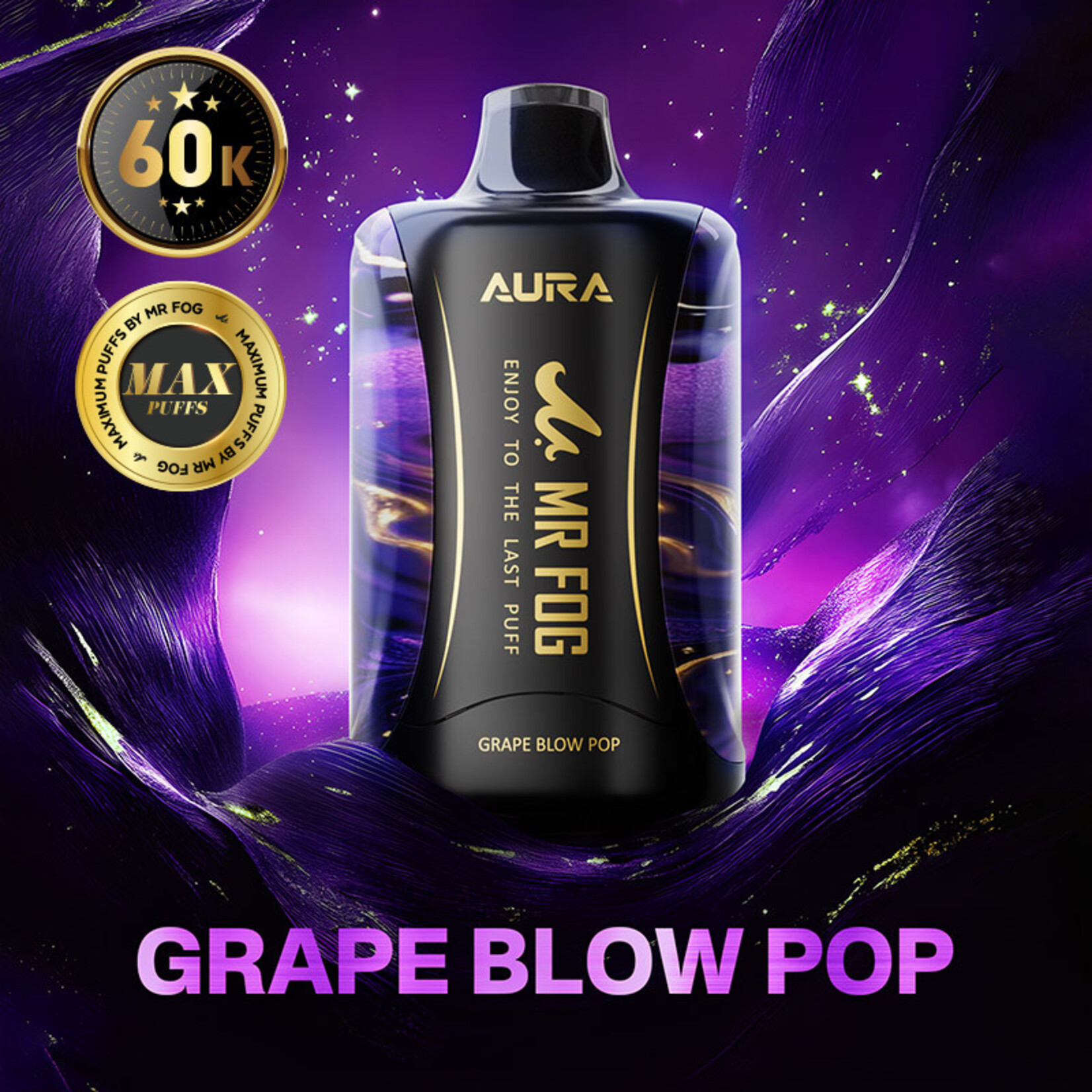 MR FOG AU30 - MR FOG AURA Grape Blow Pop