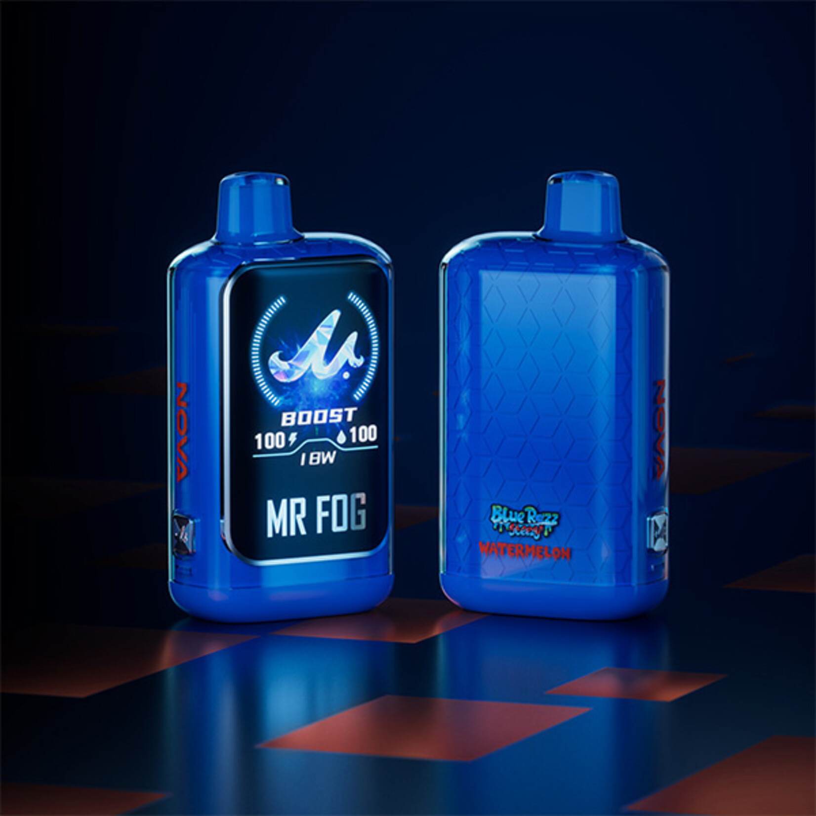 MR FOG NV15 - MR FOG NOVA BLUE RAZZ STEEZY WATERMELON