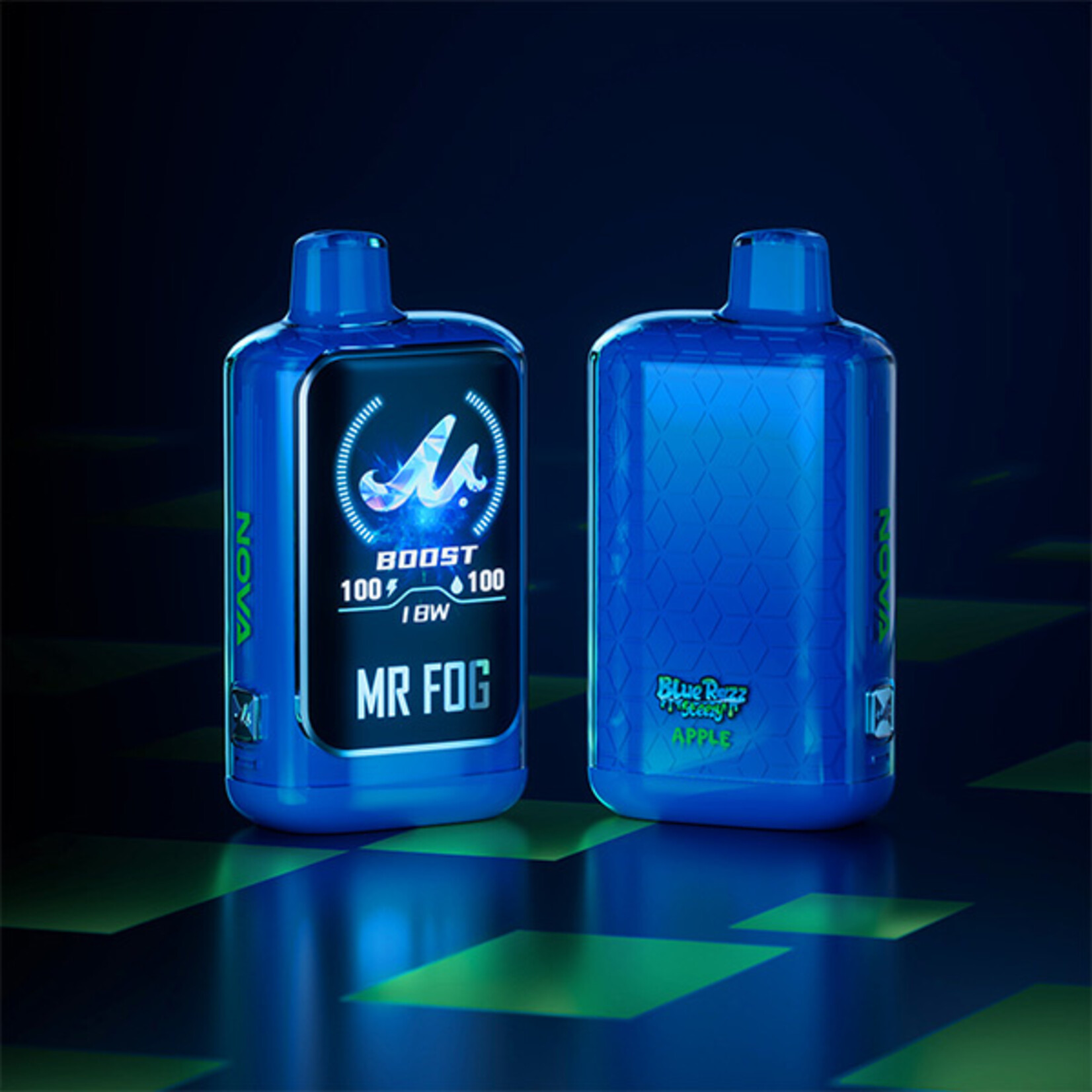 MR FOG NV17 - MR FOG NOVA BLUE RAZZ STEEZY APPLE
