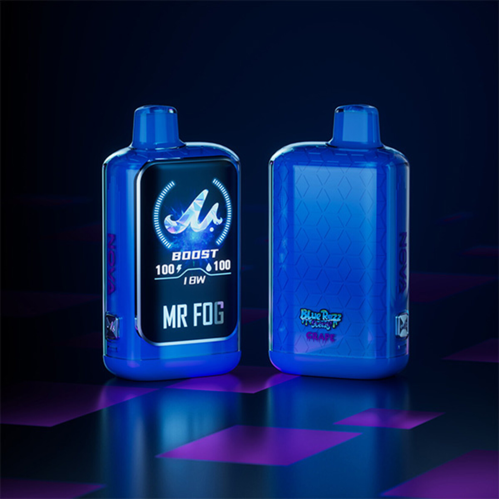 MR FOG NV20 - MR FOG NOVA BLUE RAZZ STEEZY GRAPE