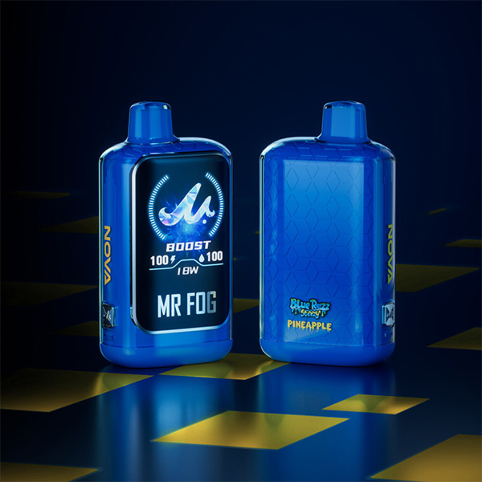 MR FOG NV22 - MR FOG NOVA BLUE RAZZ STEEZY PINEAPPLE