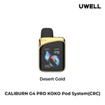 UWELL UWELL CALIBURN G4 PRO KOKO POD KIT (CRC) Desert Gold