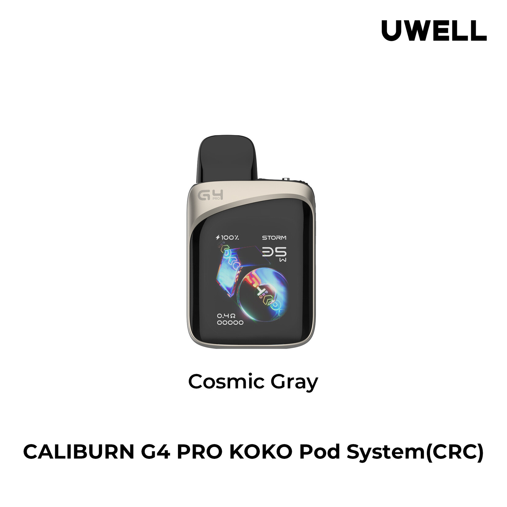 UWELL UWELL CALIBURN G4 PRO KOKO POD KIT (CRC) Cosmic Gray