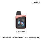 UWELL UWELL CALIBURN G4 PRO KOKO POD KIT (CRC) Coral Pink