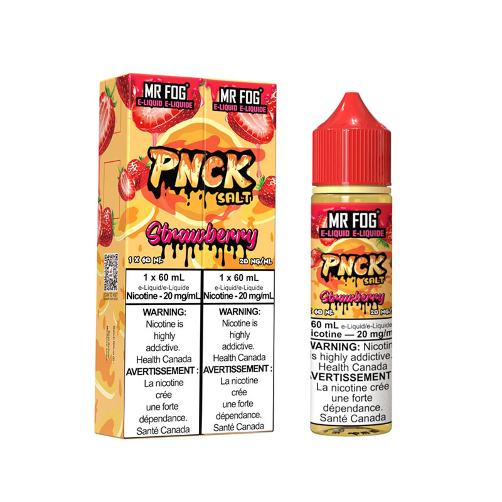 MR FOG MFEPN02 - MR FOG PNCK E-liquid Strawberry 60ML Salt