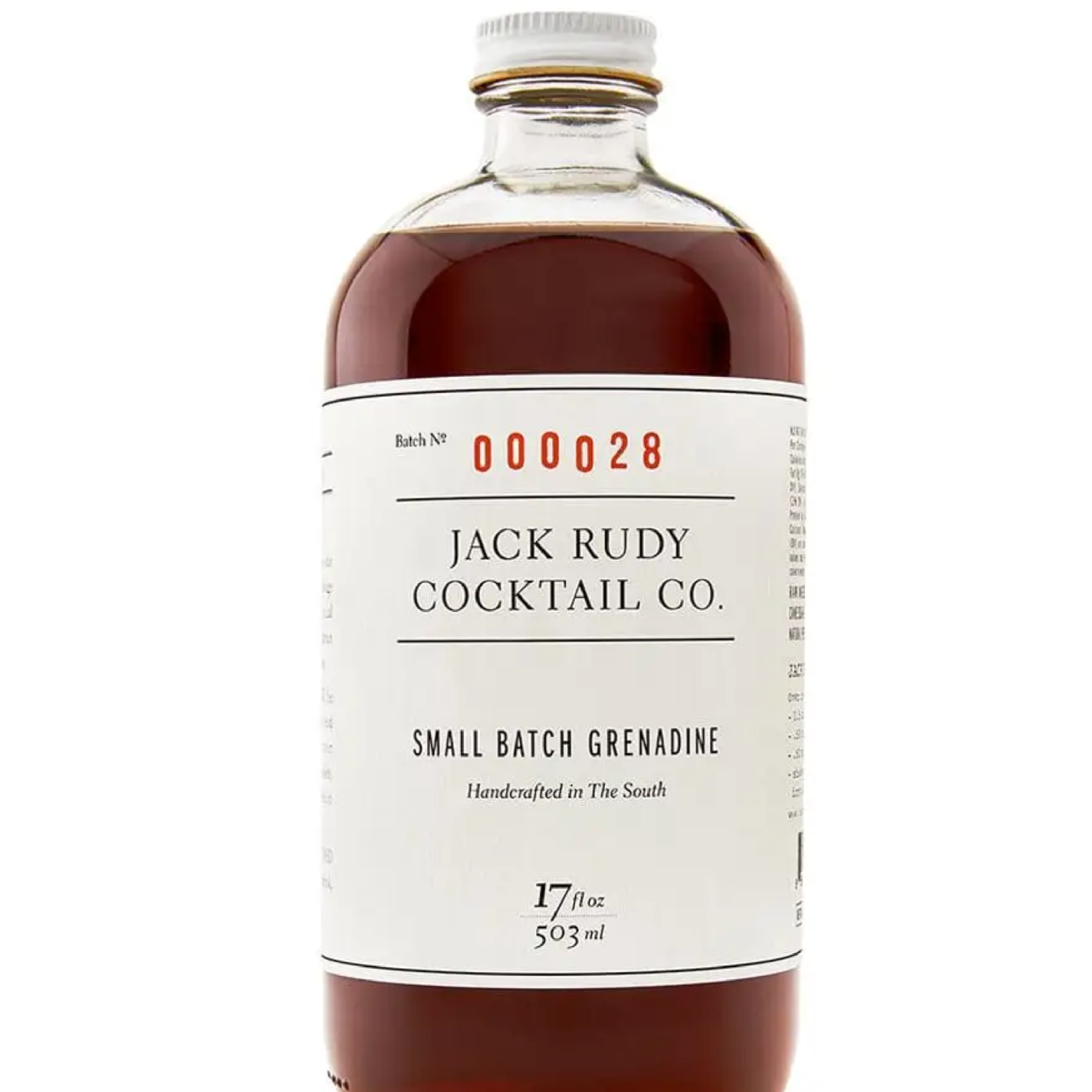 Jack Rudy Cocktail Co. Jack Rudy Small Batch Grenadine