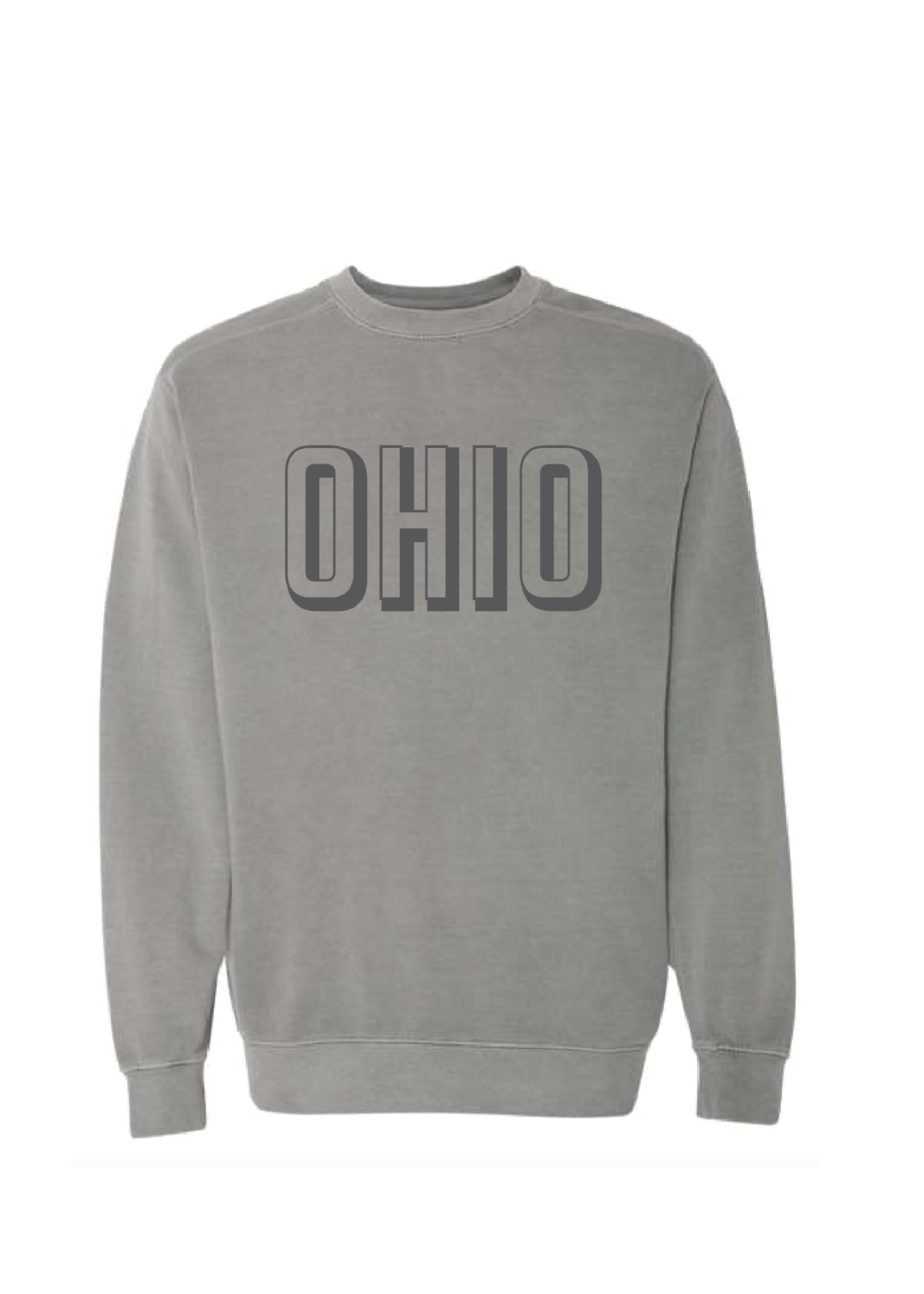 Provisions Co. OHIO - Grey Crewneck Sweatshirt
