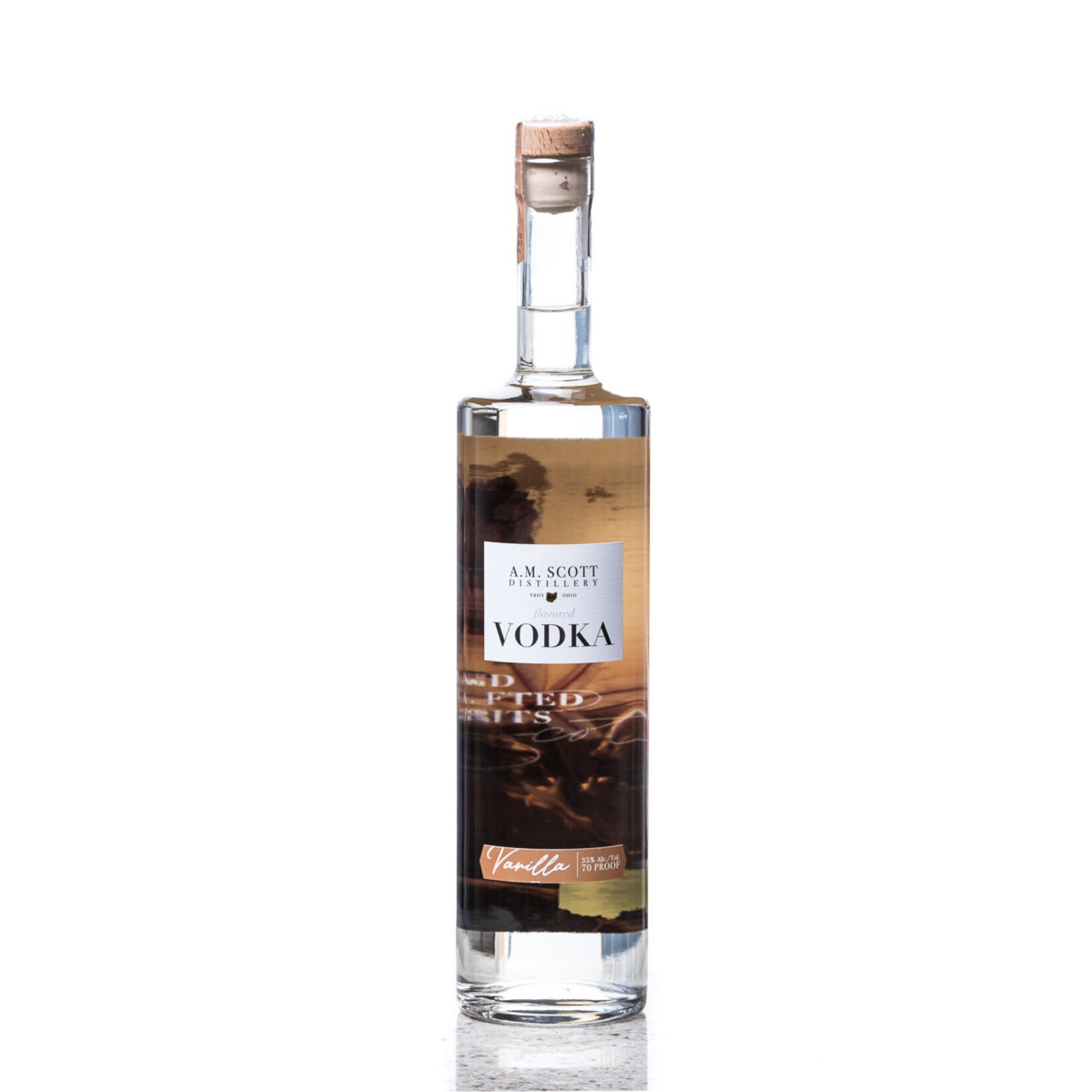 AM Scott Distillery Vanilla Vodka