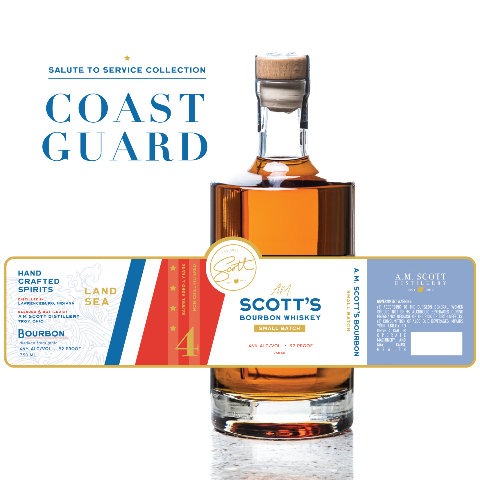 A.M. Scott's Salute to Service Collection - COAST GUARD