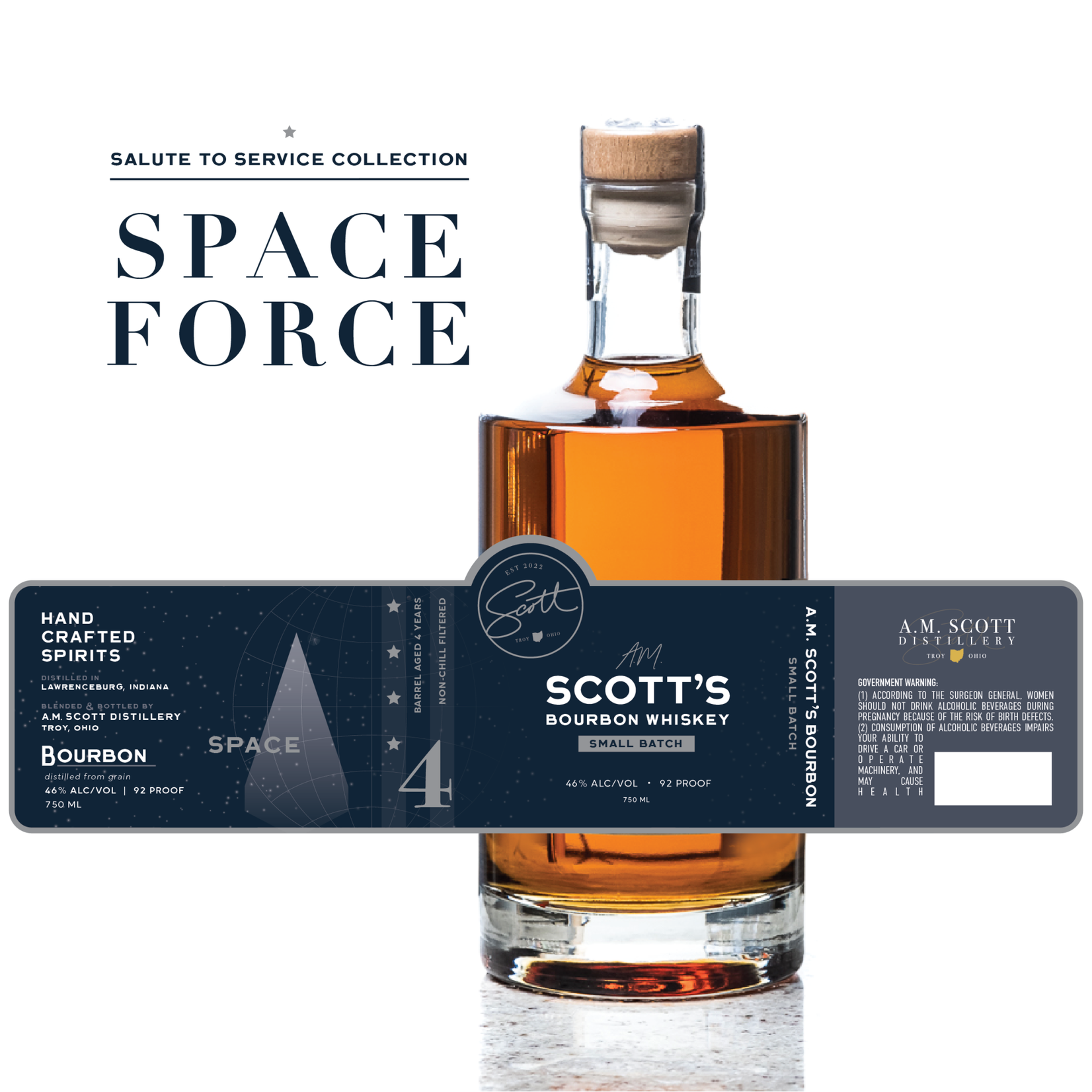 A.M. Scott's Salute to Service Collection - SPACE FORCE