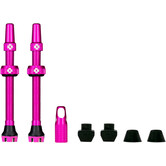 Muc-Off V2 Tubeless Valve Kit - Pink, 44mm, Pair