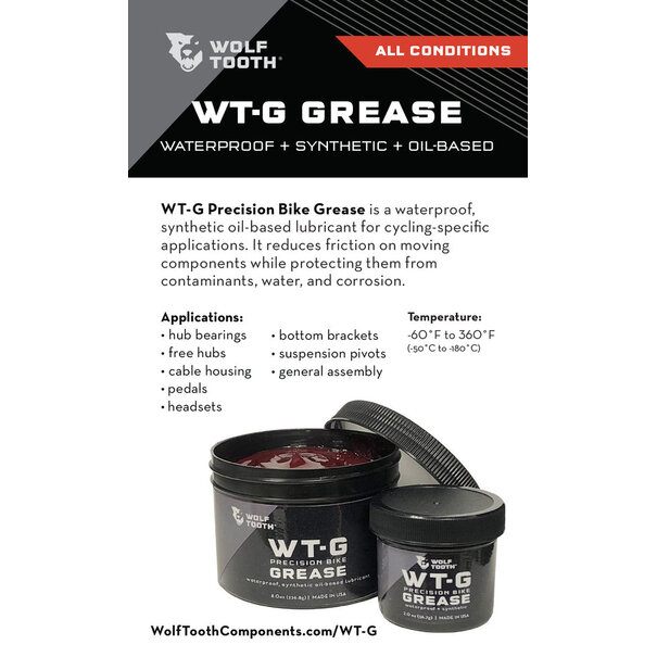 Wolf Tooth Components Wolf Tooth WT-G Grease 8oz