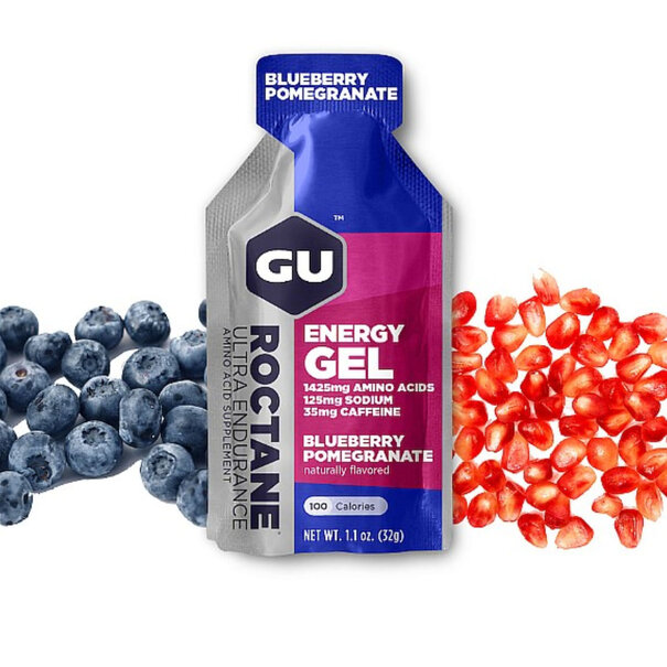 GU Energy Labs GU Roctane Gel - Blueberry Pomegranate, Single