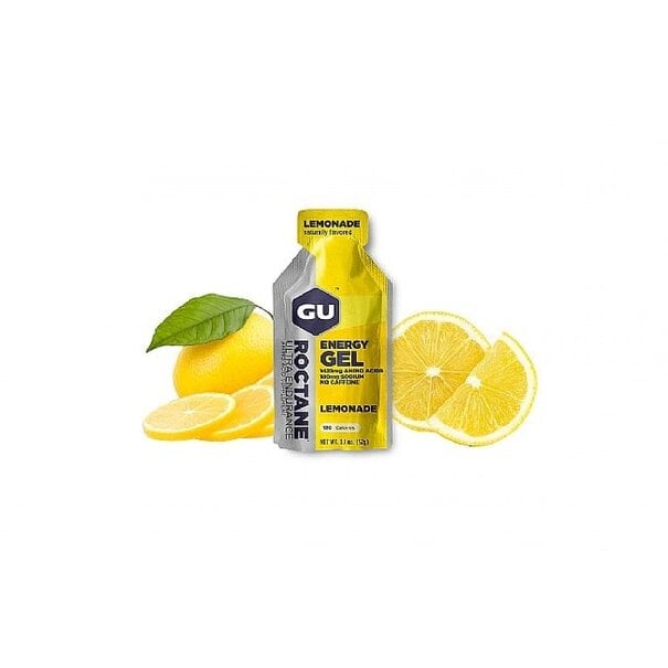 GU Energy Labs GU Roctane Energy Gel - Lemon, Single