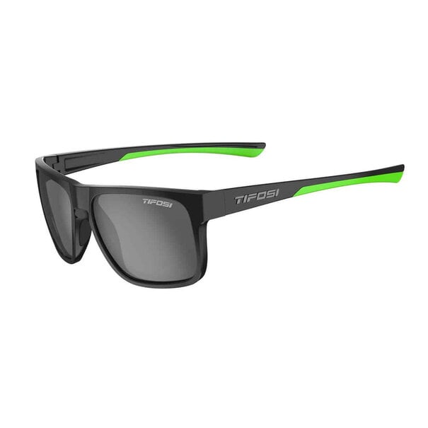 Tifosi Optics Tifosi Swick, Satin Black/Neon Polarized Sunglasses