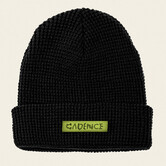 Cadence Collection Parts Waffle Beanie Black