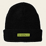 Cadence Collection Parts Waffle Beanie Black