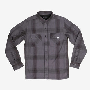 Lowlands Functional Flannel Charcoal