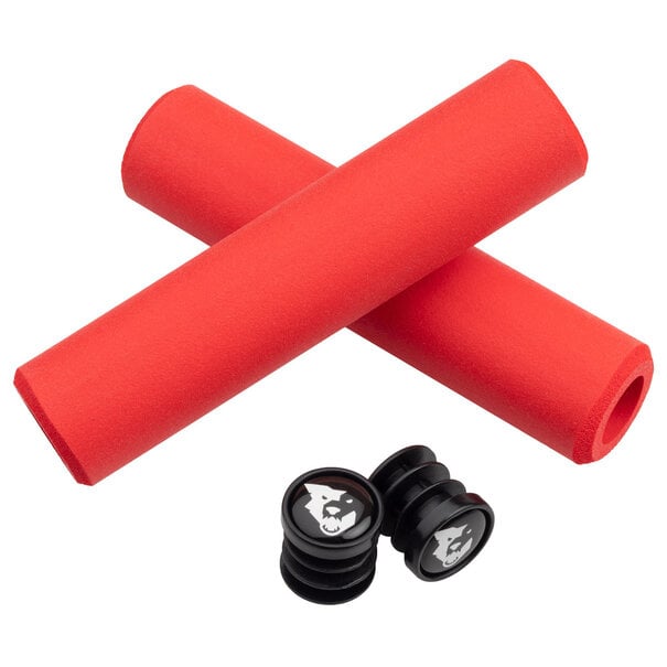 Wolf Tooth Components Wolf Tooth Karv Grips Red