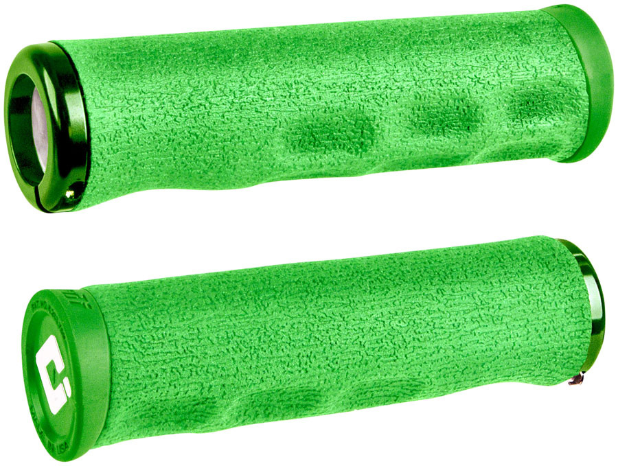 ODI Dread Lock Grips Green THE BICYCLE STATION
