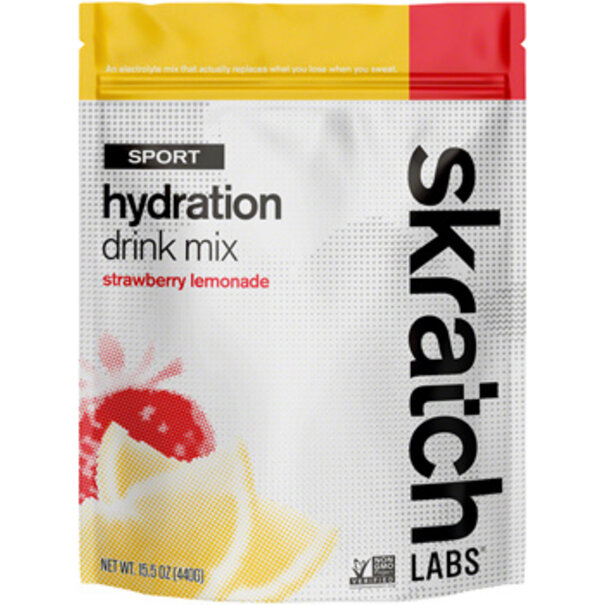 Skratch Labs Skratch Labs Hydration Sport Drink Mix - Strawberry Lemonade, 20 -Serving Resealable Pouch