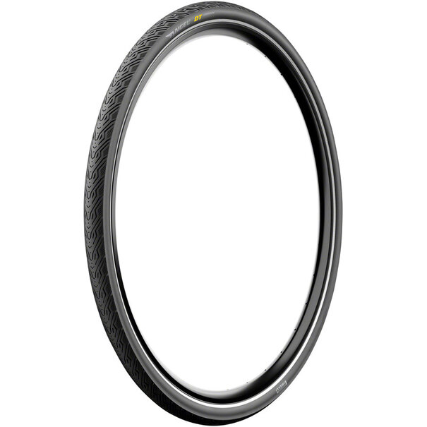 Pirelli Pirelli Angel DT Urban Tire - 700 x 28, Clincher, Wire, Black, Reflective