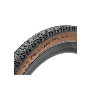 Cinturato Gravel H Tire - 700 x 45, Tubeless, Folding, Classic Tan