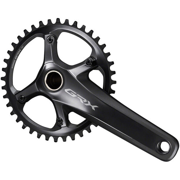 Shimano Shimano GRX FC-RX810-1 Crankset - 172.5mm, 11-Speed, 42t, 110 BCD, Hollowtech II Spindle Interface, Black