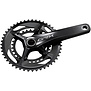 Shimano GRX FC-RX810-2 Crankset - 175mm, 11-Speed, 48/31t, 110/80 BCD, Hollowtech II Spindle Interface, Black