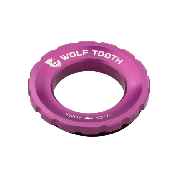 Wolf Tooth Components Wolf Tooth Centerlock Lockring Purple