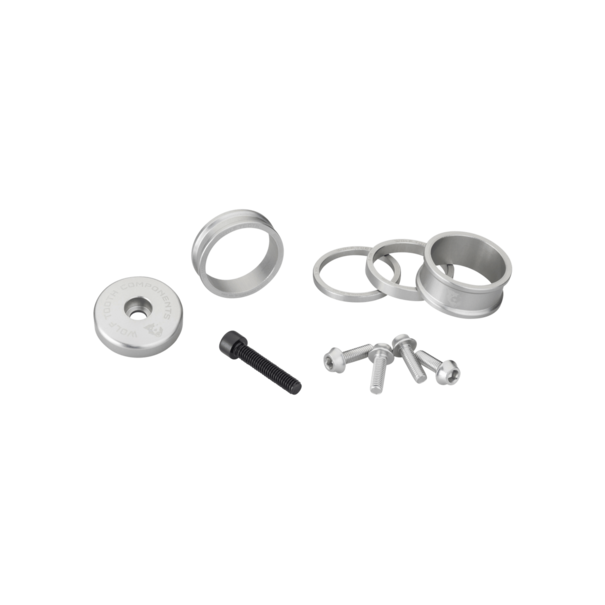 Wolf Tooth Components Wolf Tooth Anodized Bling Kit Silver