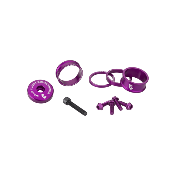 Wolf Tooth Components Wolf Tooth Anodized Bling Kit Purple