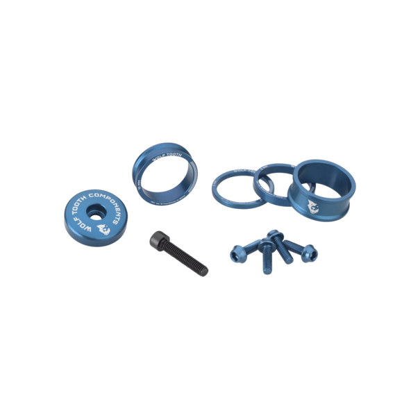 Wolf Tooth Components Wolf Tooth Anodized Bling Kit Blue
