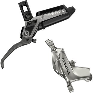 SRAM Code Ultimate Stealth Disc Brake  - Carbon Lever, Ti Hardware, Reach/Contact Adj ,SwingLink, Black Ano Rear 2000mm Hose (includes MMX Clamp, Rotor/Bracket sold separately)C1